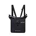 Sherpani Eiko, Mini Backpack with Coin Purse, Convertible Backpack, Small Crossbody Bag (Black)