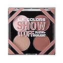 L.A. COLORS Show It Off & Shape It Up Palette, Show it Off Blush & Highlight CFP637