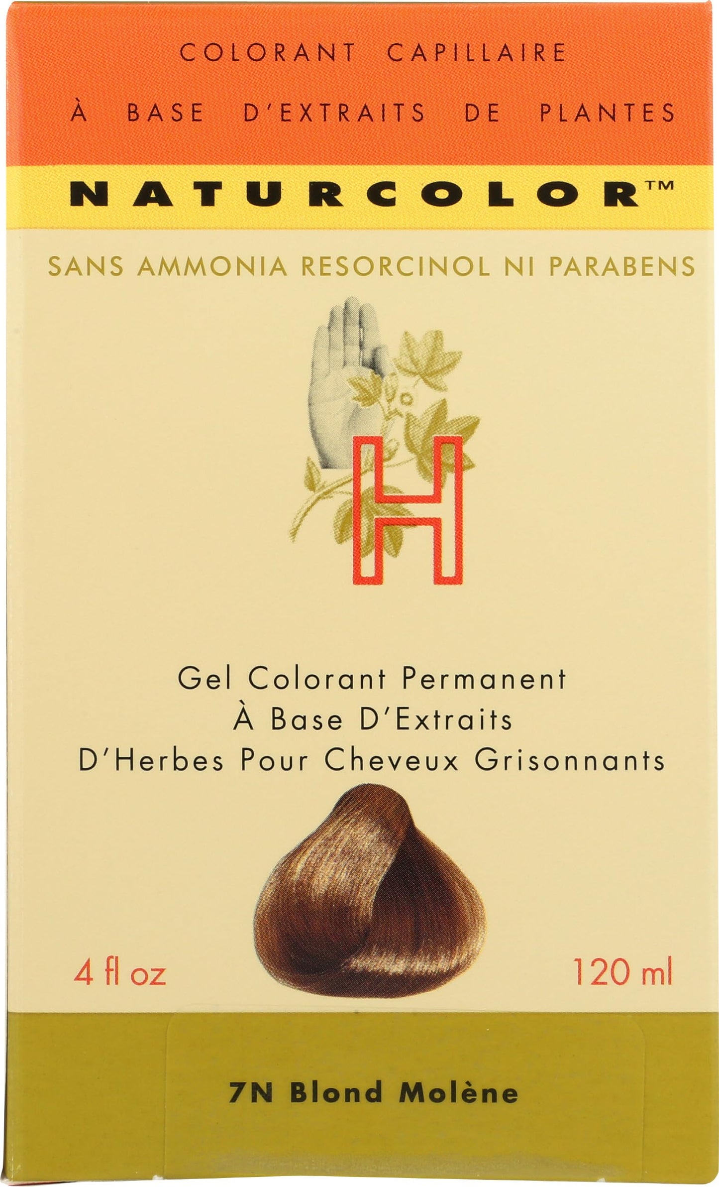 Naturcolor Haircolor Hair Dye - Mullein Blonde, 4.08 Fl Oz (7N)