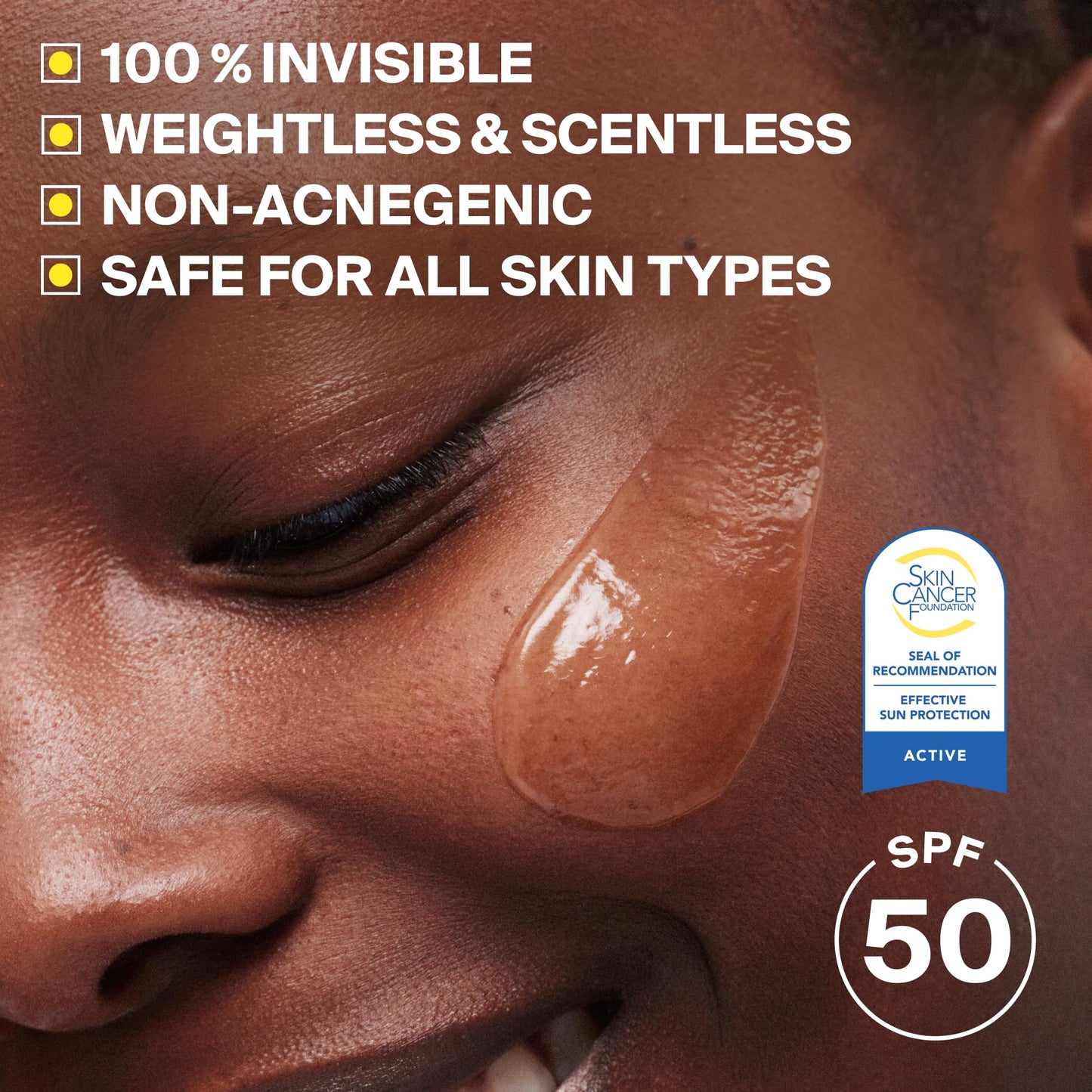 Supergoop! Unseen Sunscreen - SPF 50 - Clear & Invisible Face Sunscreen + Broad Spectrum + Makeup-Gripping Primer - Weightless, Scentless, Oil Free Beauty and Personal Care Supergoop!