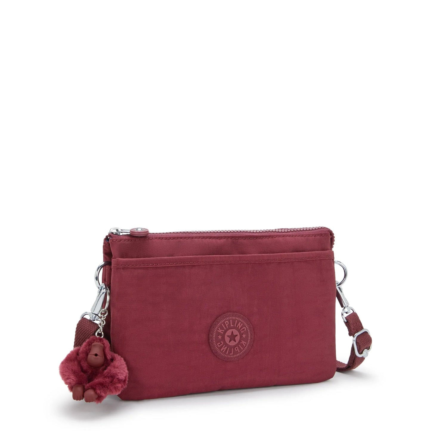 Kipling Women's Riri Crossbody Bag, Minimal, Clean Clutch with Removable Strap