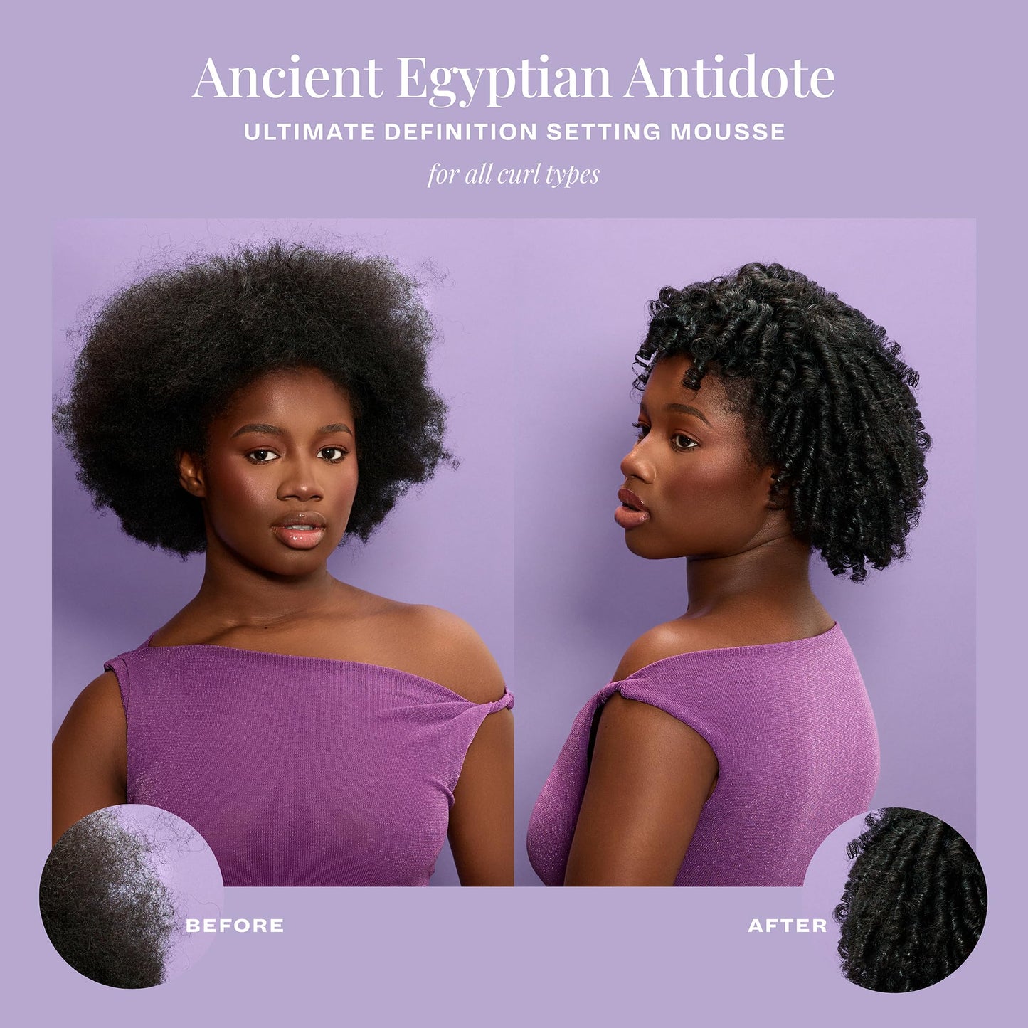 The Mane Choice Ancient Egyptian Antidote Ultimate Definition Setting Mousse