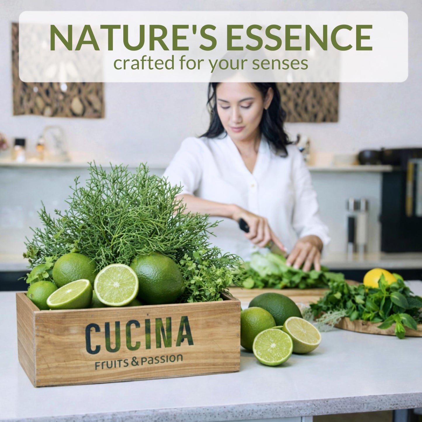 Cucina Fruits & Passion Lime Zest & Cypress Kitchen Hand Soap Refill, 1L Each - 2 Pack | Biodegradable, Cold-Pressed Olive Oil, Vegan, Made in Canada