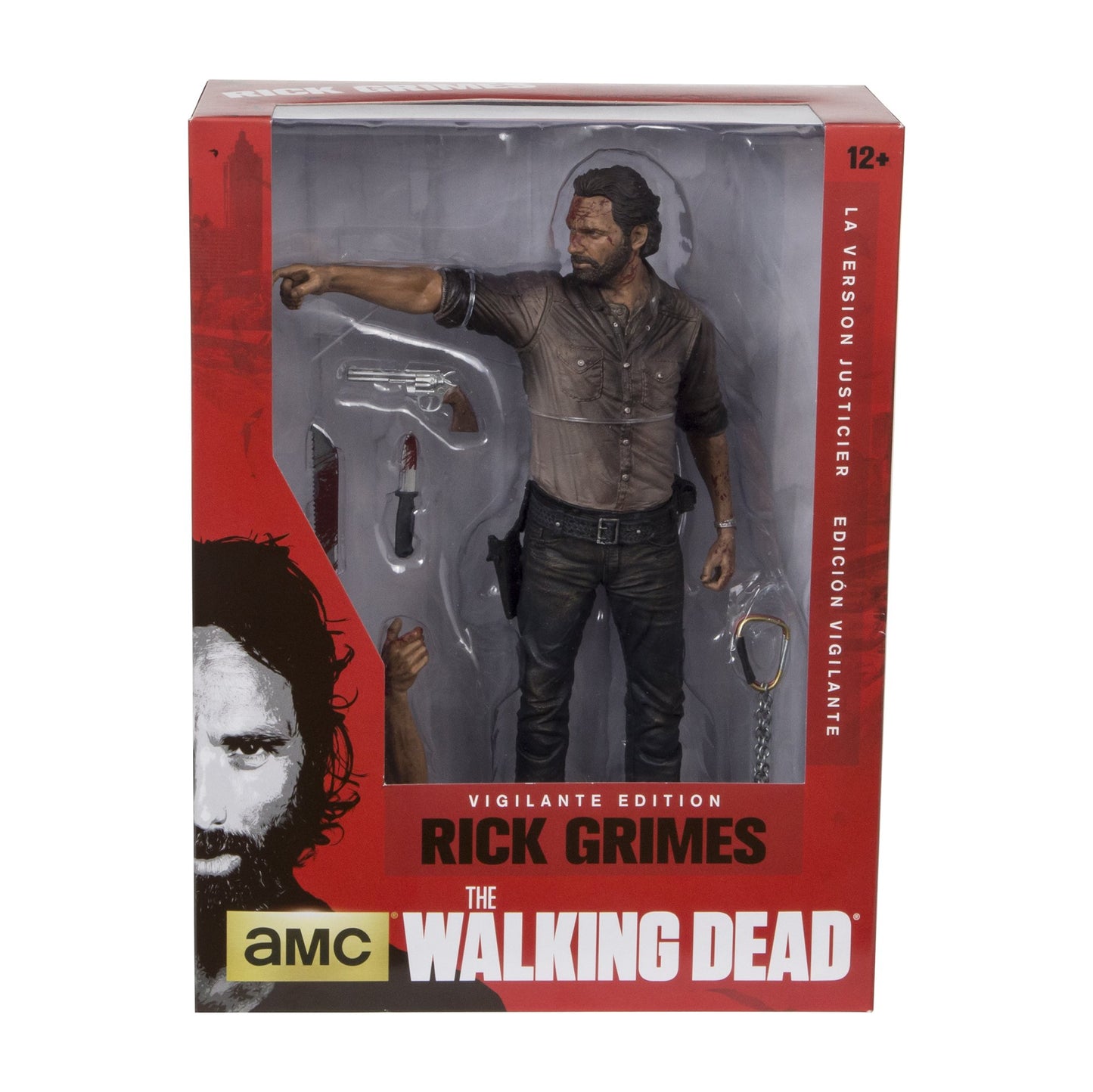 McFarlane Toys The Walking Dead TV 10" Rick Grimes Vigilante Edition Deluxe Figure