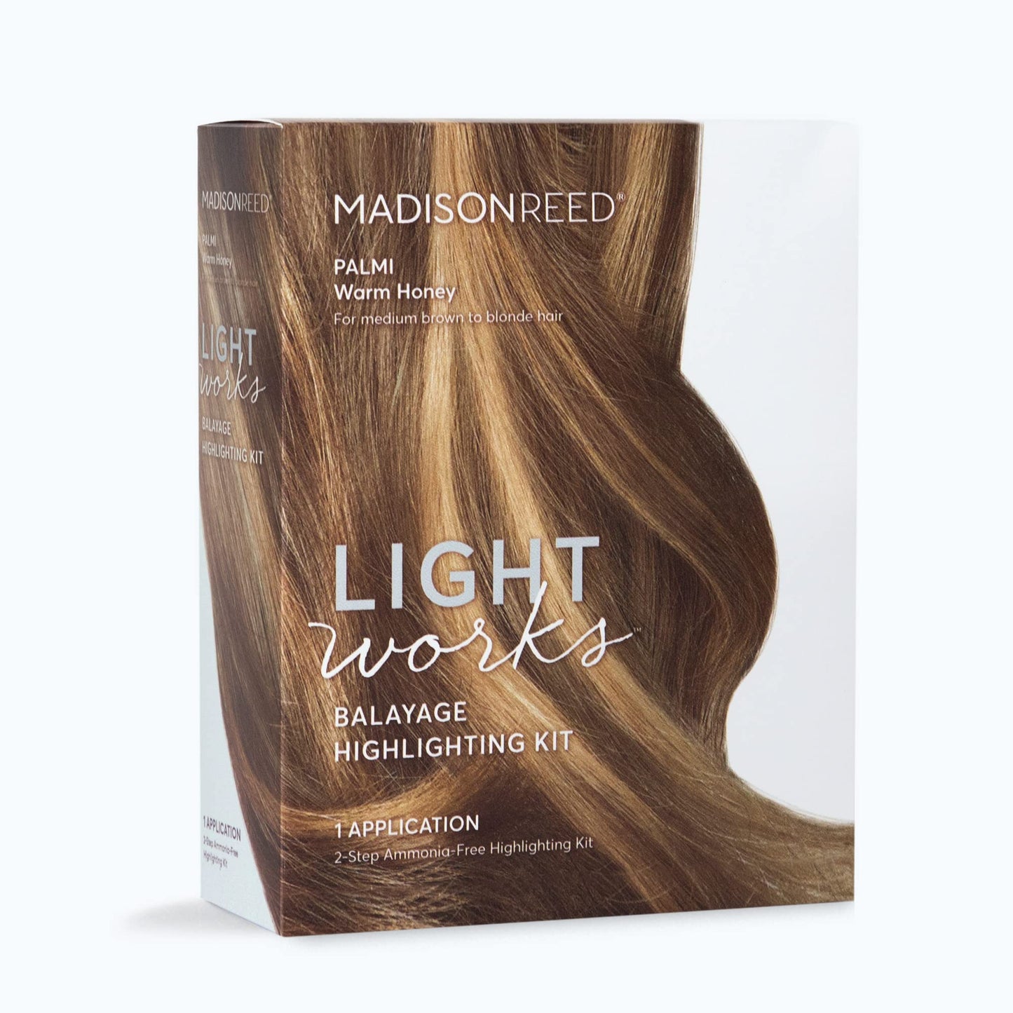 Madison Reed Light Works Balayage Highlighting Kit, Creates Natural-Looking Warm Honey Highlights (Palmi - Blonde), Amonia Free, Cruelty Free, 2 Step