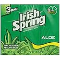 Irish Spring Aloe Bar Soap, 3 ct