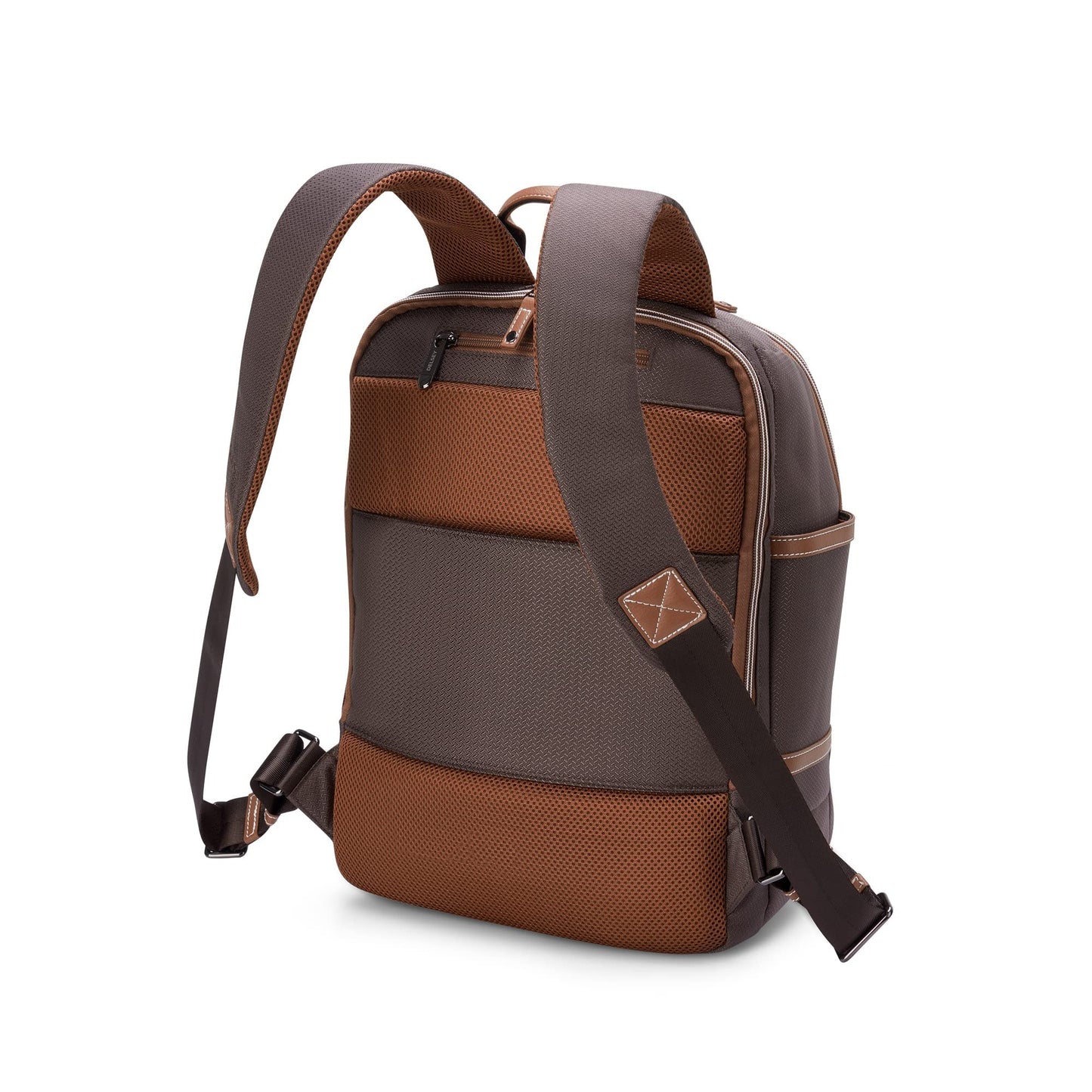DELSEY PARIS Chatelet 2.0 Travel Laptop Backpack, Chocolate Brown