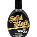 Millennium Solid Black Special Reserve 200X Tanning Lotion - Indoor/Outdoor Use with Advanced Silicone Bronzer, Tattoo Protection - Tanning Lotion