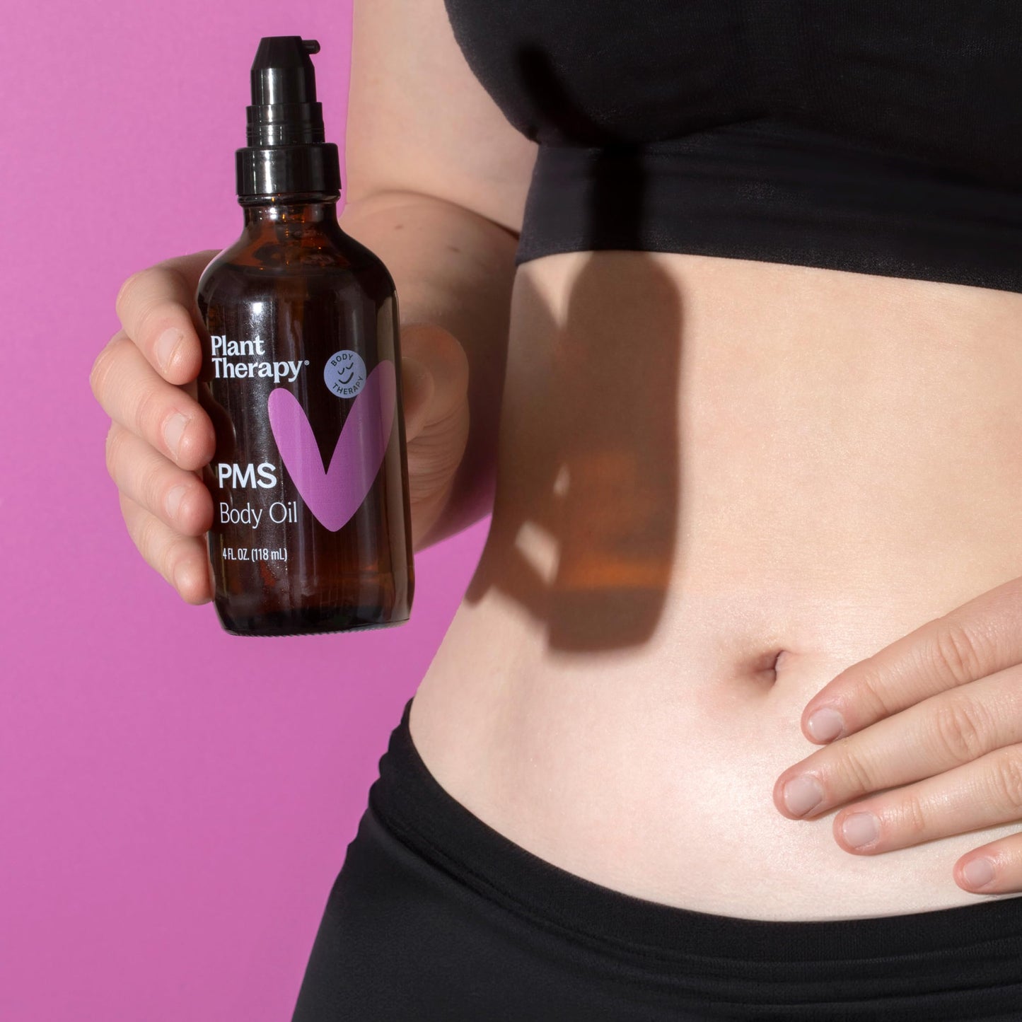 Plant Therapy PMS Body Oil 4 oz Helps Balance & Calm Emotions, Soothes Cramps & Stomach Discomfort, Relaxes Tight & Tired Muscles Beauty & Personal Care Plant Therapy