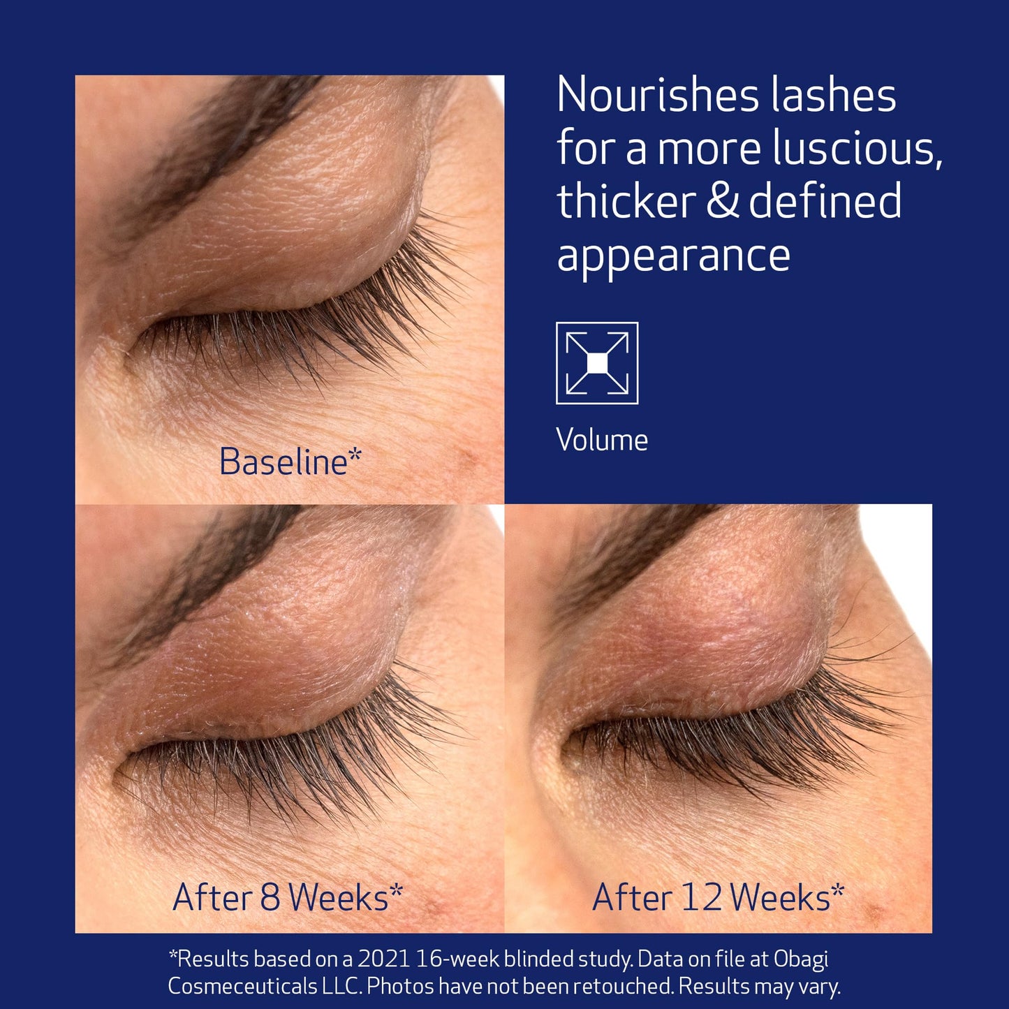 Obagi Nu-Cil Eyelash Enhancing Serum - Nourishing Lash Serum with Biotin for Thicker & More Defined-Looking Lashes - 0.1 oz