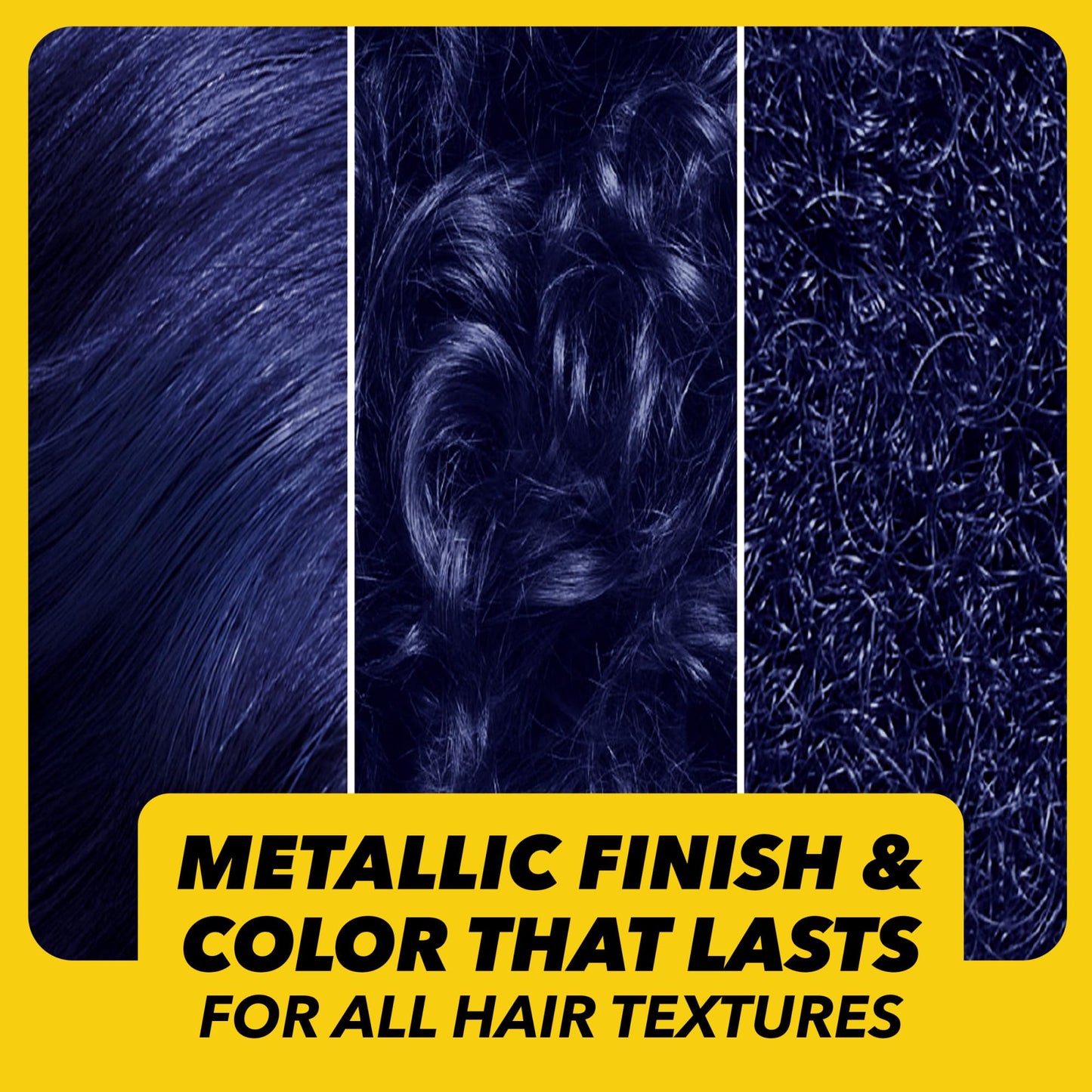 got2b Metallics Permanent Hair Dye, Blue Mercury M67, Hair Color for Women & Men, Formulated with Metallic-Shine Booster for Cool, Shimmering Tones