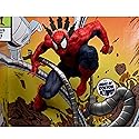 McFarlane Toys- Marvel Spider-Man 1:6th Scale Collectible with Scene & Comic (Marvel Tales #223)