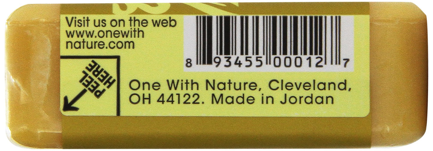 One With Nature, Dead Sea Mineral Bar Soap, Lemon Verbena, 7 oz
