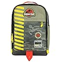 Bioworld Jurassic Park Logo 16" Tan & Camo Backpack