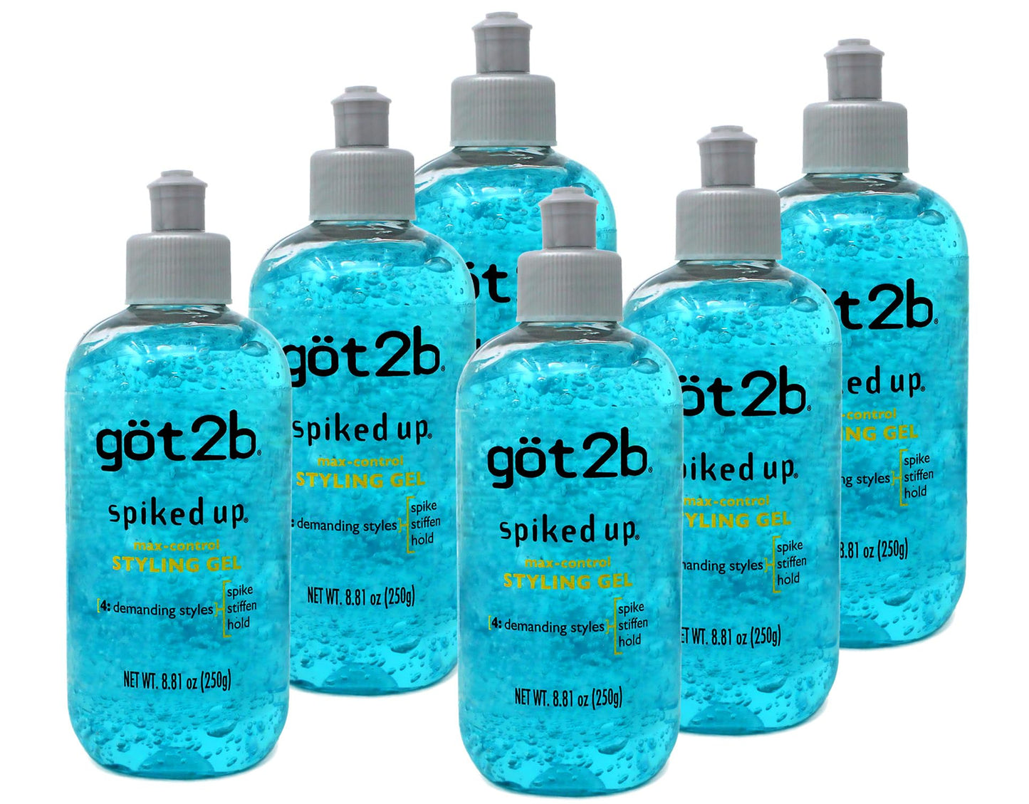 Got 2B Gel Spiked-Up 8.5 Ounce (251ml) (6 Pack)
