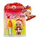 Yummiland Lip Gloss Doll - Amber Cinnamon, with DIY Lip Gloss Kit, Ages 4+