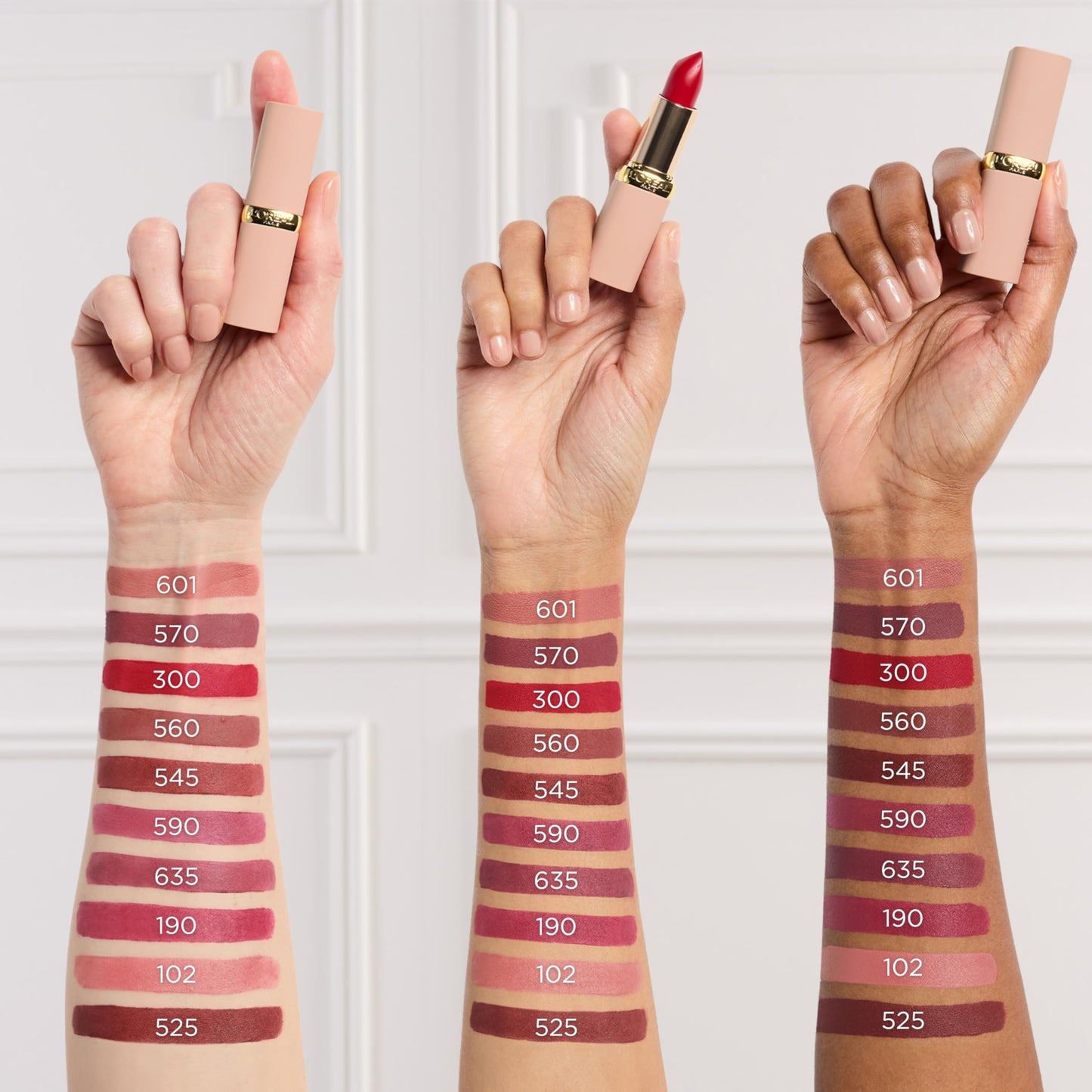 L'Oreal Paris Colour Riche Blurred Matte Lipstick for Moisturized Lips, Lip Makeup with Argan Oil and Vitamin E, Worth It Medium