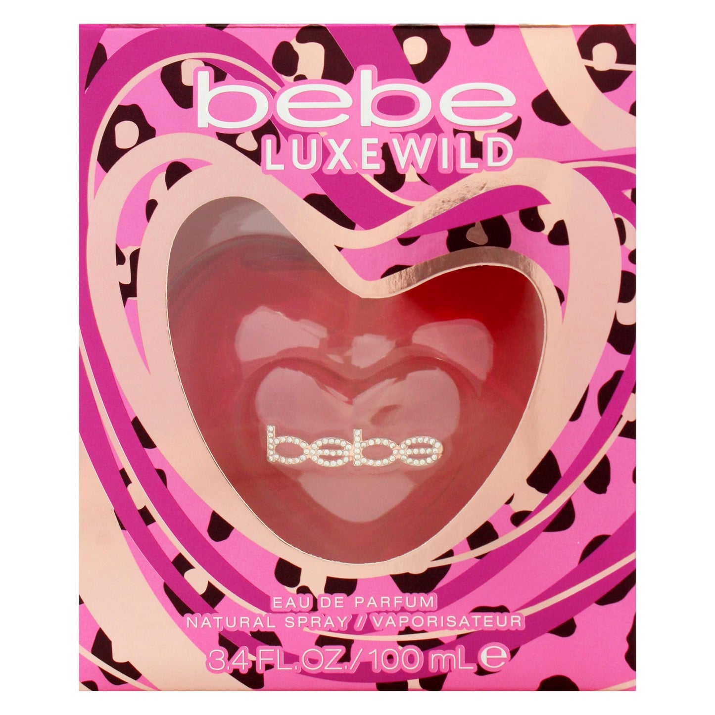 Bebe Luxe Wild(W) Edp Sp 3.4Oz(Li Free)