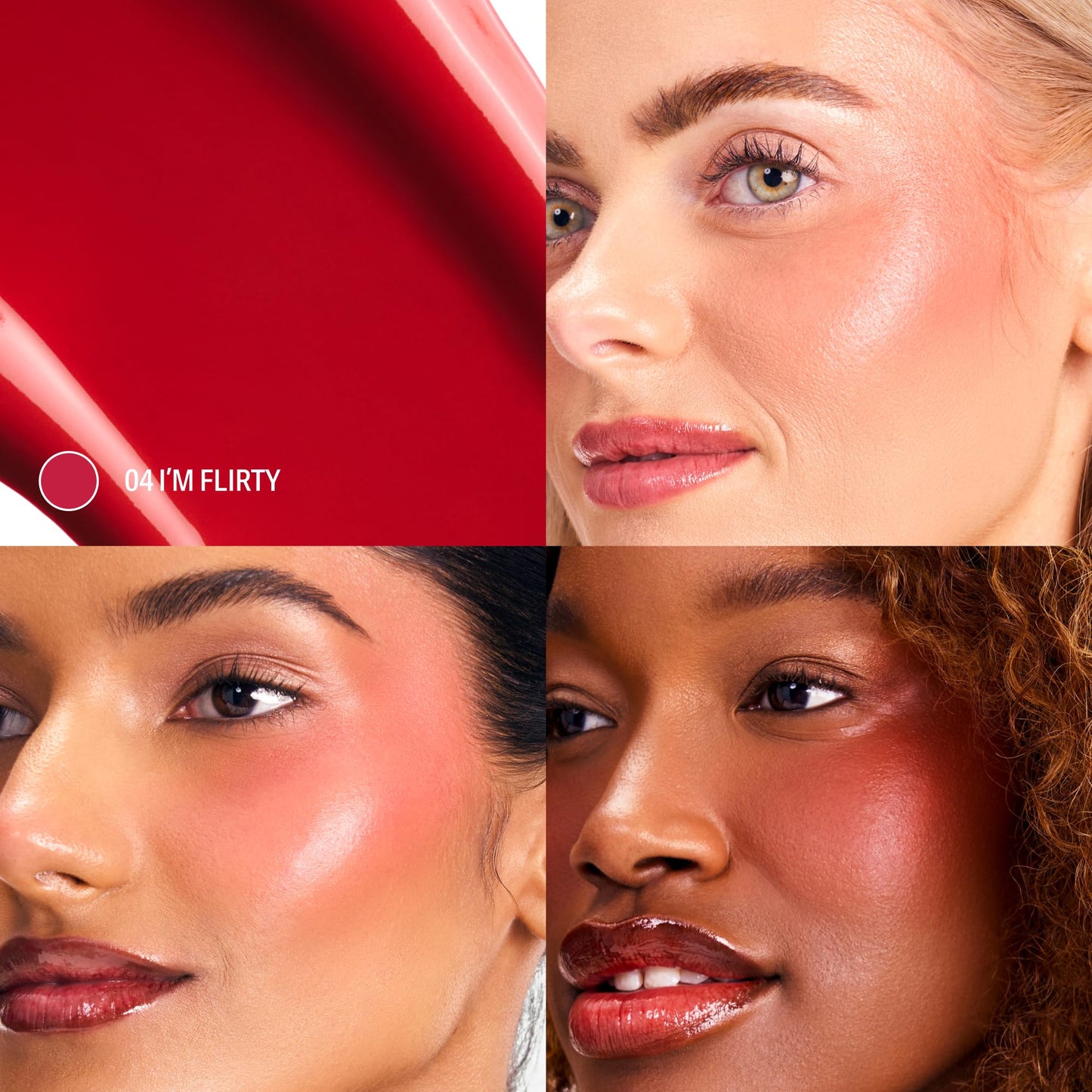 Sacheu Cheek STAY-N Liquid Blush for Cheeks - High Pigment, Buildable, Lightweight Cream Blush for Dewy & Radiant Flushed Cheeks - Long-lasting Beauty and Personal Care Sacheu