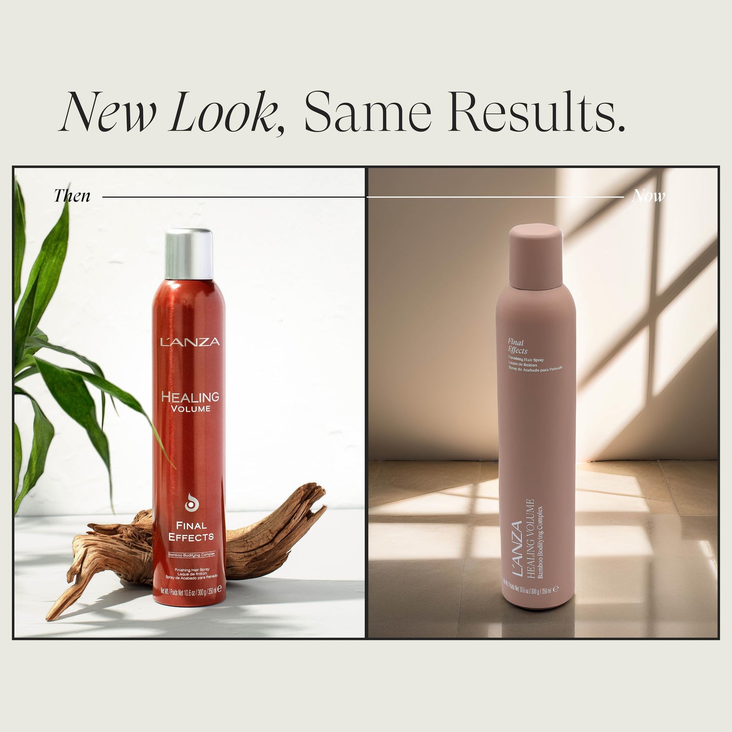 L'ANZA Healing Volume Final Effects Hair Spray with Strong Hold Effect, Boosts Shine, Volume, and Thickness for Fine and Flat Hair, Rich With Bamboo
