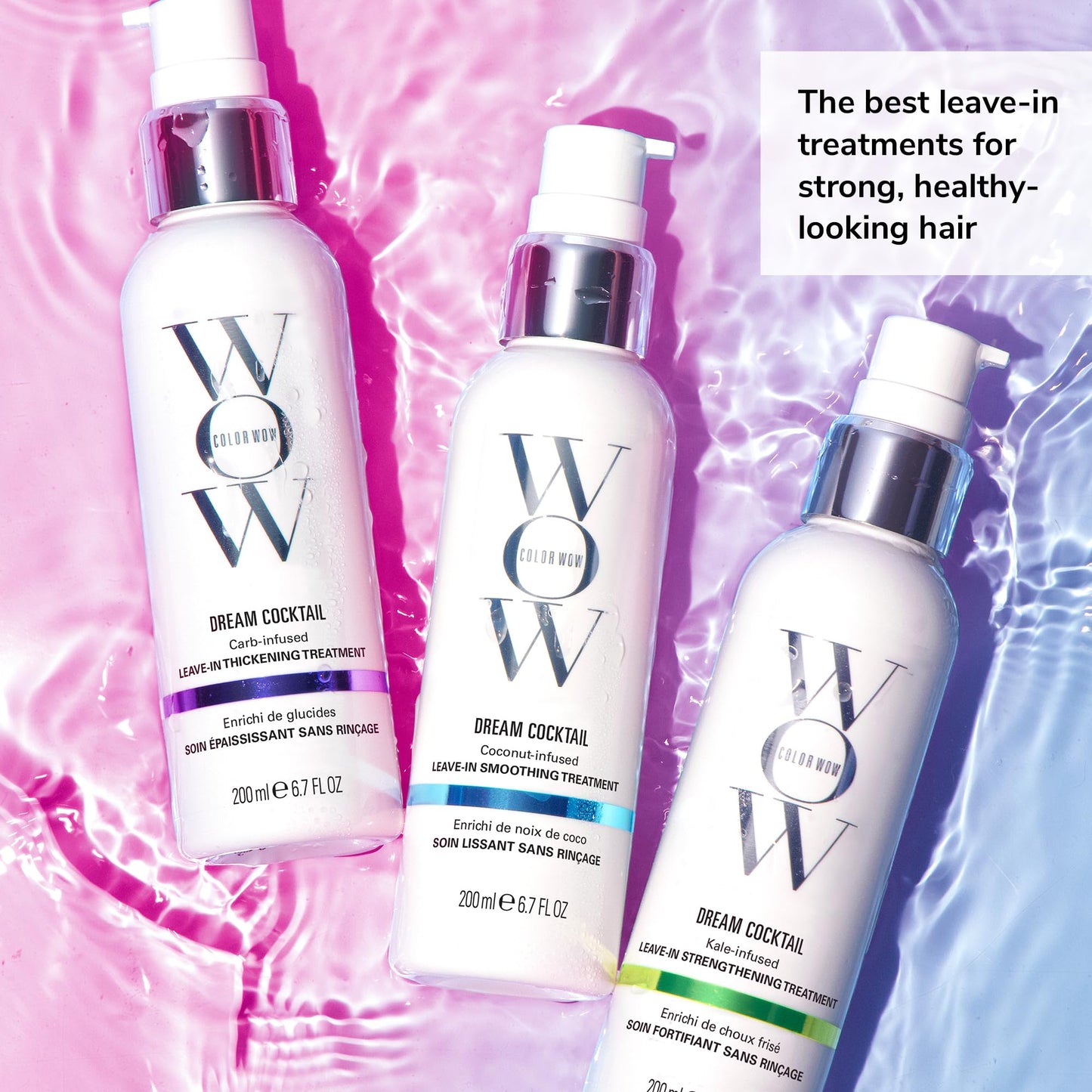 COLOR WOW Dream Cocktail Carb Infused Leave-in Treatment - Transform Thin Hair to Thick & Full | with Heat Protection Beauty and Personal Care COLOR WOW