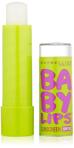 Maybelline New York Baby Lips Moisturizing Lip Balm, Peppermint