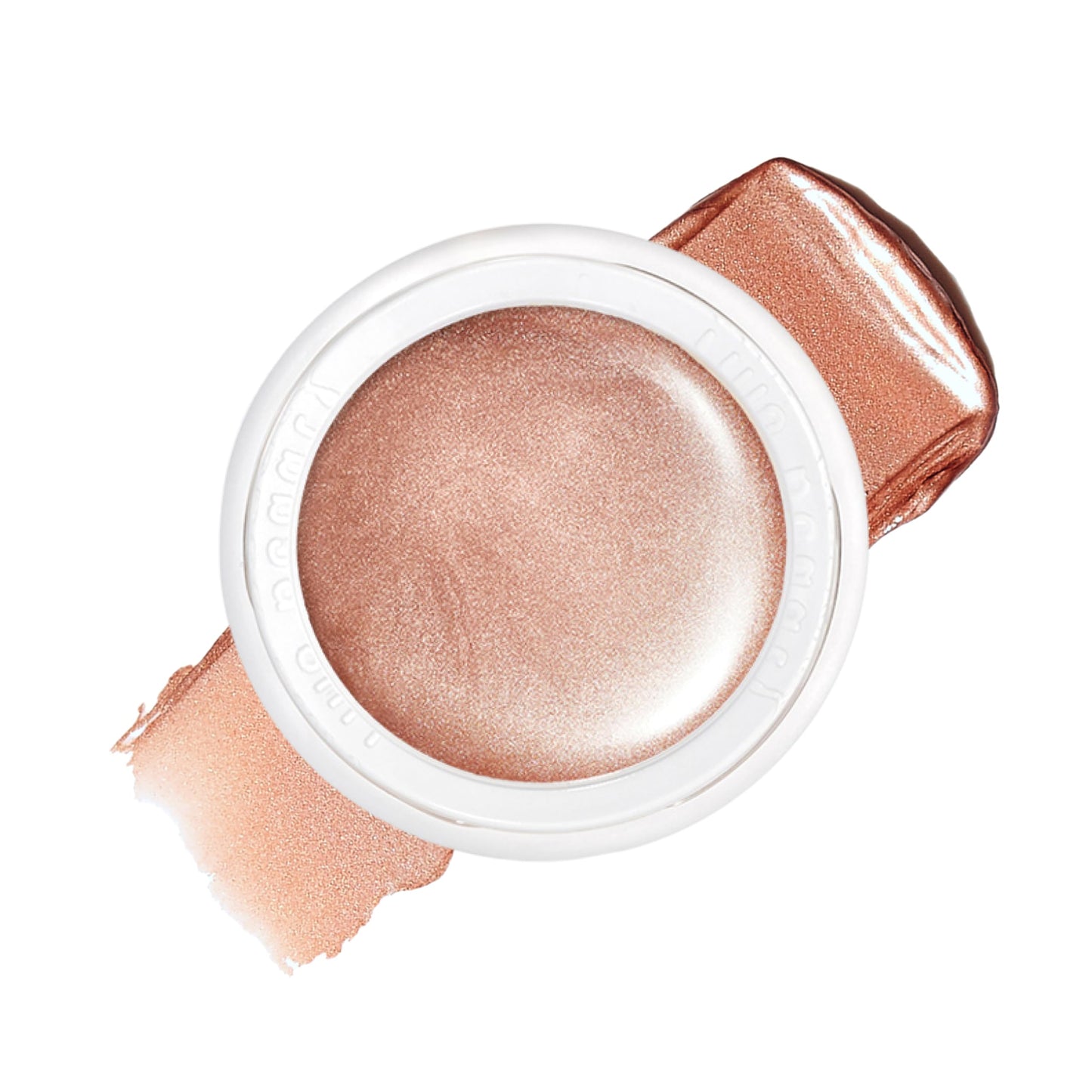 RMS Beauty Luminizer Highlighter - Creamy Light-Reflective Organic Face Makeup Palette for Dewy, Glowing & Nourished Skin - Peach (0.17 Ounce)
