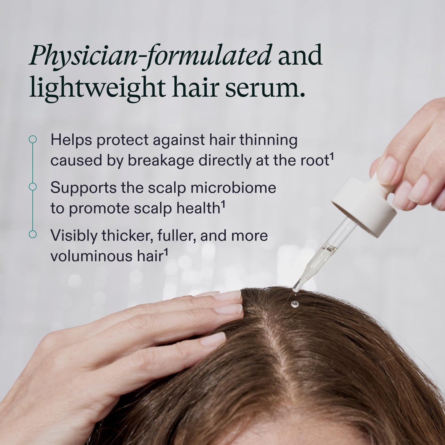 Nutrafol Women's Hair Serum, Supports Visibly Thicker and Stronger Hair, Vegan, Lightweight and Fast-Absorbing - 1 Fl Oz, 1 Bottle Beauty and Personal Care Nutrafol