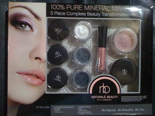Naturale Beauty 5 Piece Beauty Transformation Kit - 100% Pure Mineral Makeup