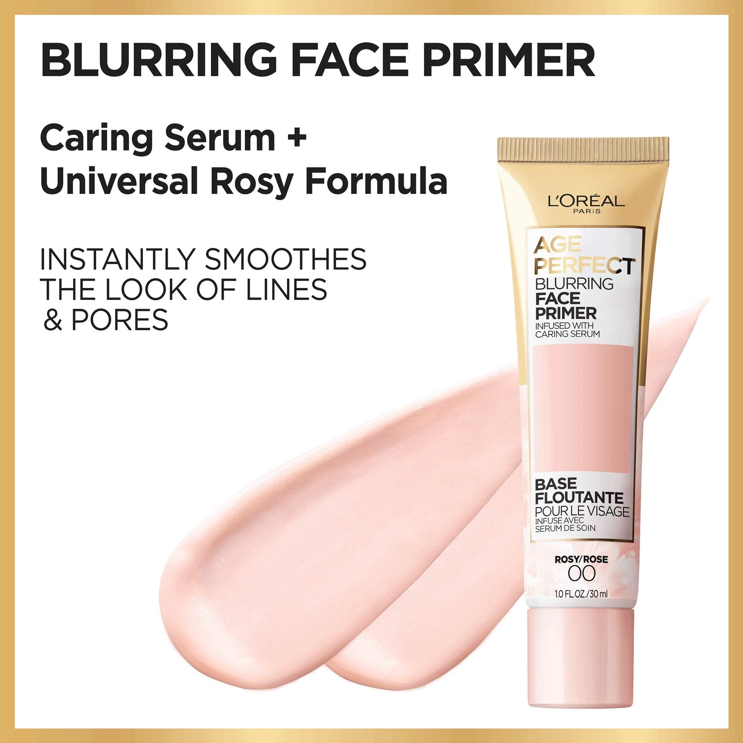 L'Oreal Paris Age Perfect Face Blurring Primer Infused with Caring Serum Smoothes Liners and Pores Beauty and Personal Care L'Oreal Paris