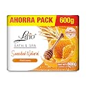 Lirio Bath and Spa Avena y Miel (4 Pack) 150 g / 5.29 oz Honey and Oats Soap Bars Classic Bathing Natural Original Mexican Smooth Soothing Gentle Beauty & Personal Care Lirio