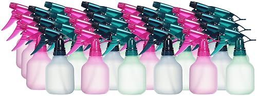 My Battery Supplier Empty Spray Bottle 8 oz. Frosted Assorted Colors (Pack of 24)
