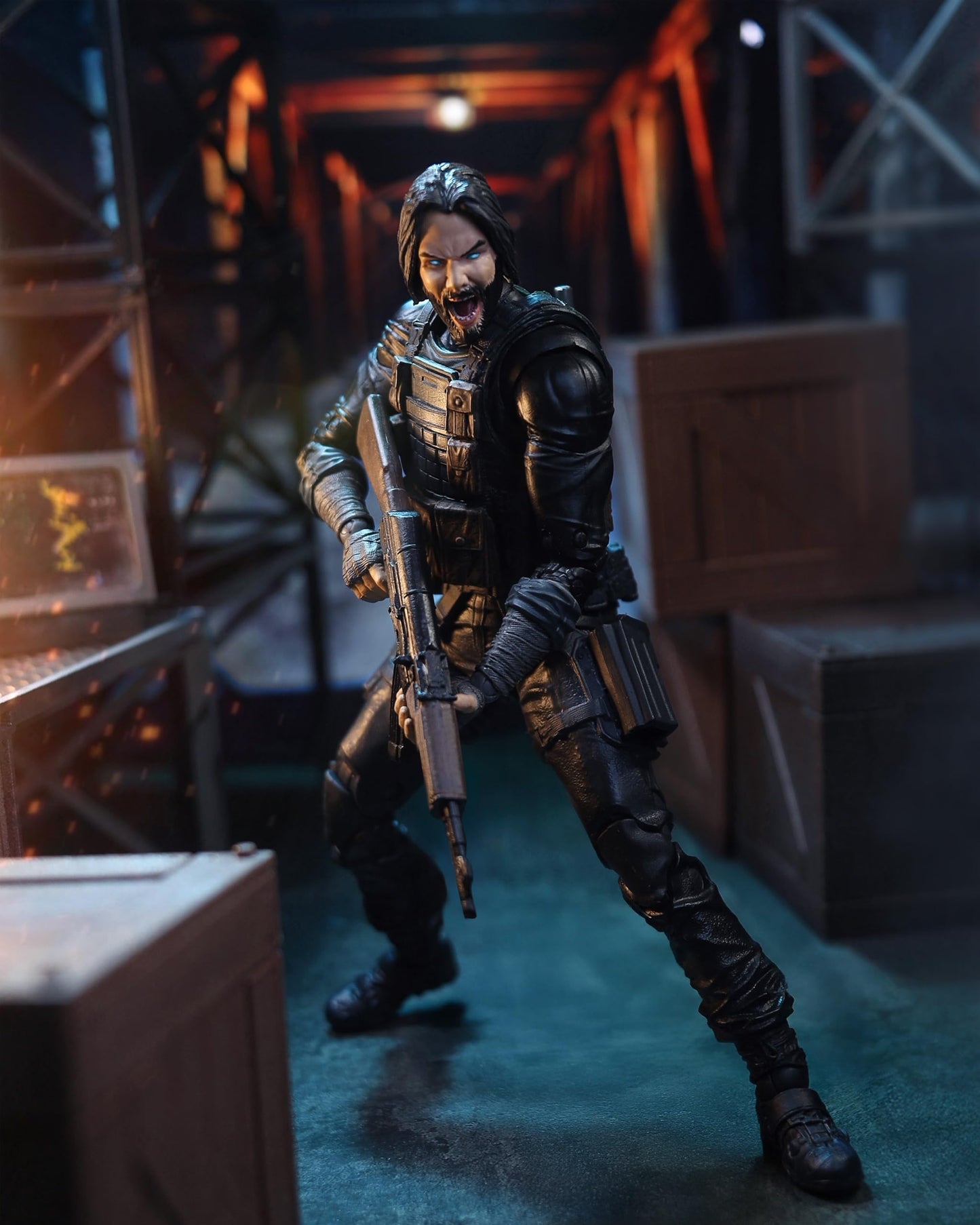 McFarlane Toys BRZRKR B Deluxe Action Figure (7 inches)