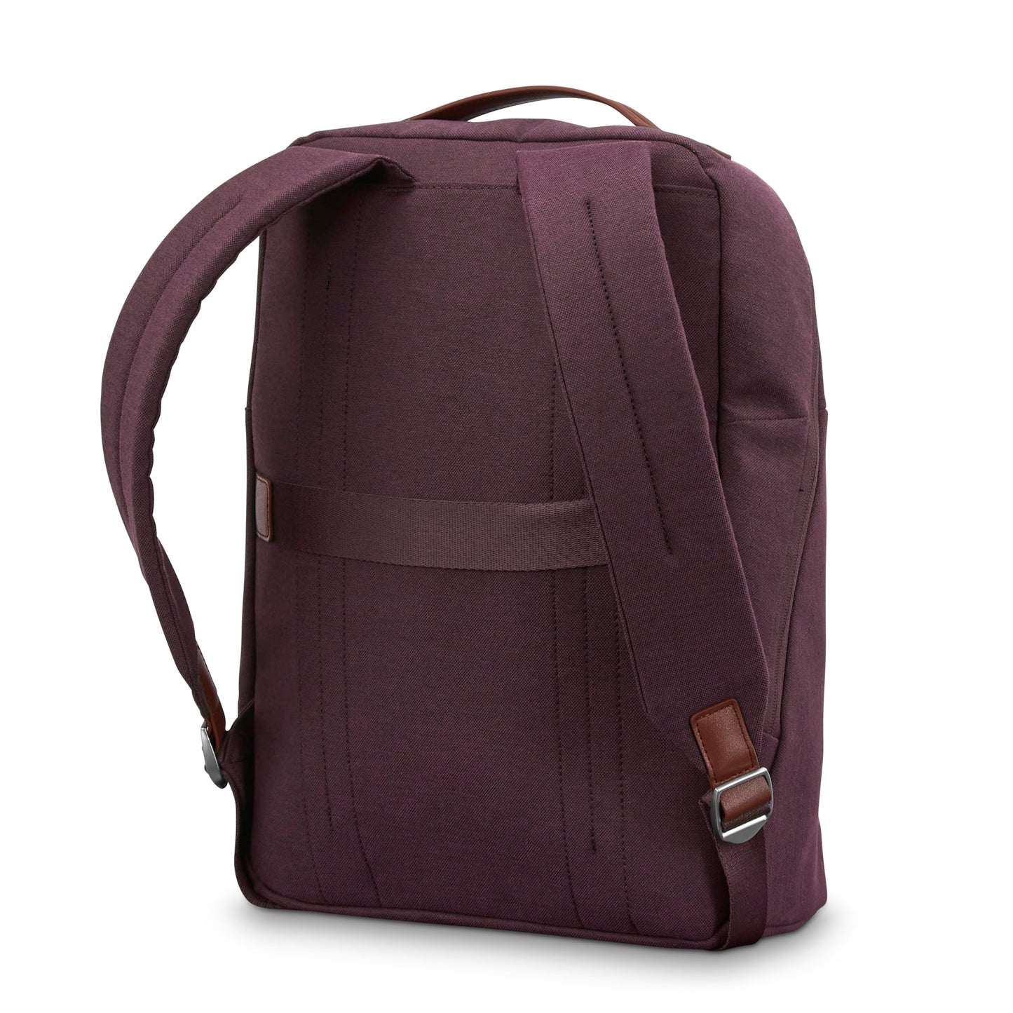 Samsonite Virtuosa Carry-On Travel Backpack with Padded Laptop Sleeve, Merlot