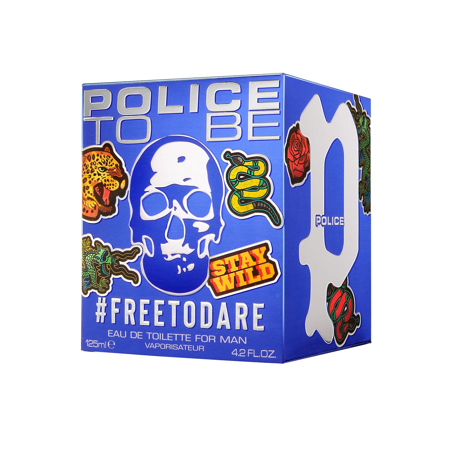 Police TO BE #FREETODARE MAN 4.2 oz - EDT Body Spray, Long Lasting Cologne for Men - Amber and Fougère Scent - Charismatic and Energizing, Fresh