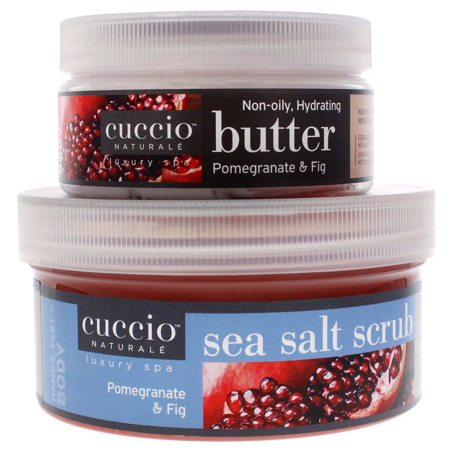 Cuccio Naturale Spa Essential Kit - Infused With Essential Oils That Dissolve Quickly - Leaves Skin Feeling Soft And Polished All Day - Healthy Beauty & Personal Care Cuccio