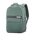 Samsonite Elevation Plus Backpack - Recyclex® RPET Body Fabric With Quick-Access Stash Pocket - Expands 1.5inches - AirTag™ Holder - Laptop Pouch - Cypress Green