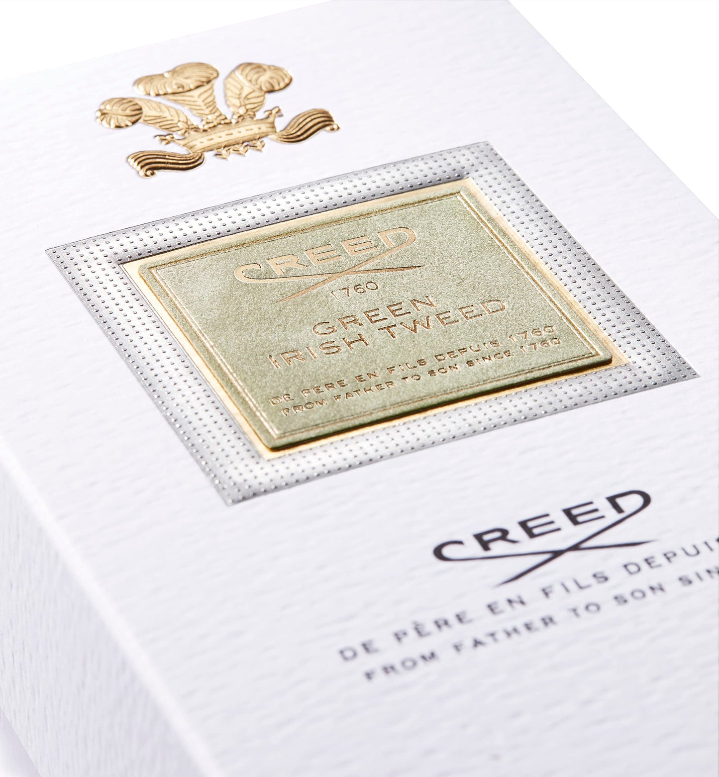 Creed Green Irish Tweed, Men's Luxury Cologne, Aromatic Fougère, Green & Mossy Woods Fragrance, 100ML / 3.3 Fl Oz