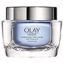 Face Mask Gel by Olay Masks, Overnight Facial Moisturizer with Vitamin A and Hyaluronic Acid for Firming Skin, 1.7 Fl Ounce