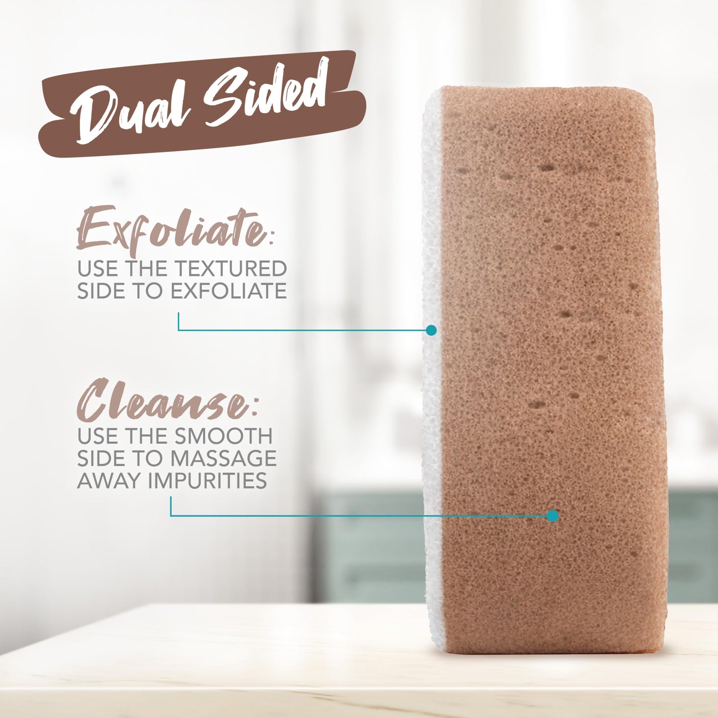 Spongeables Anti Cellulite Body Wash in a 20+ Wash Sponge, Coffee, 3 Count Beauty and Personal Care Spongeables