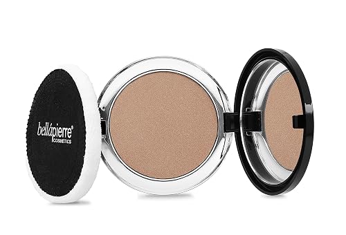 bellapierre Compact Mineral Bronzer | Beautifully Warms for a Sun Kissed Glow | Infused with Nourishing Jojoba | Non-Toxic & Paraben Free Formula