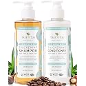 Tree To Tub Volumizing Biotin Shampoo and Conditioner Set - Activating Caffeine for Fuller Hair, Thickening Shampoo and Conditioner for Women & Men