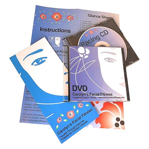 Facial Exercises by Carolyn's Facial Fitness - Value Pack with DVD
