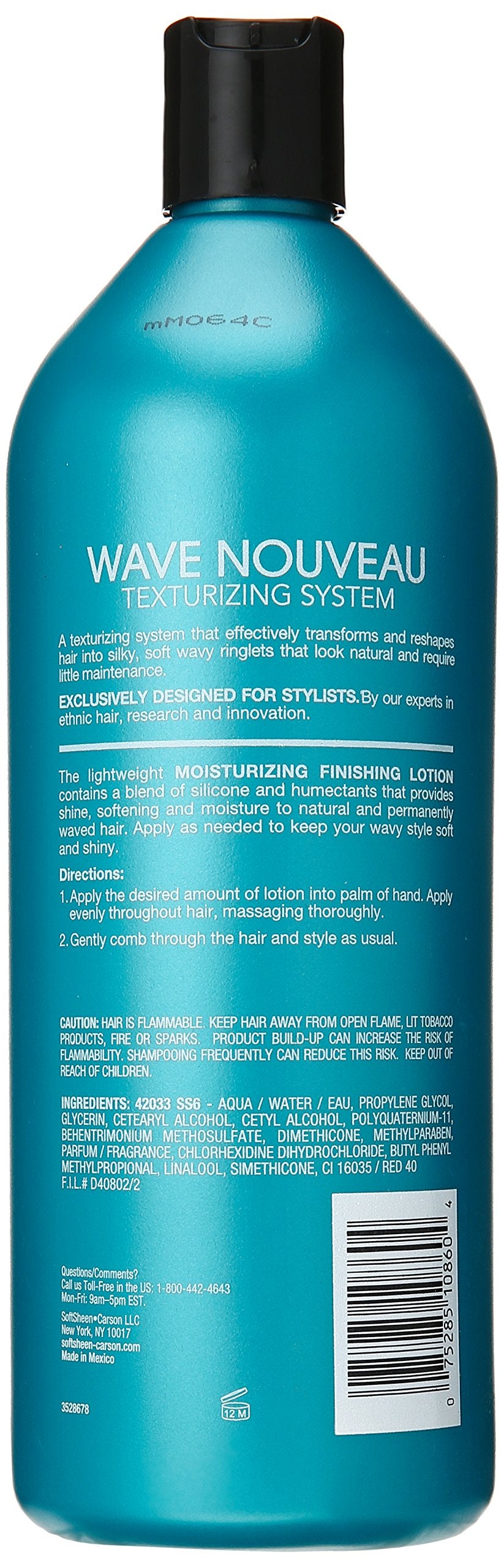 Wave Nouveau Moisturizer Finishing Lotion 33.8 oz