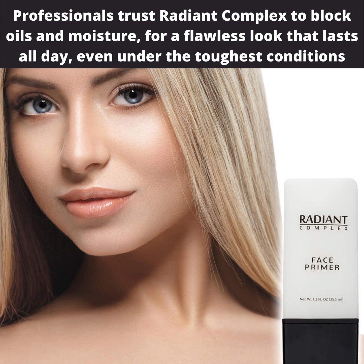 Best Makeup Base: Radiant Complex Face Primer and Pore Minimizer Transforms Your Skin into a Smooth Matte Canvas for Applying Foundation and Make Up
