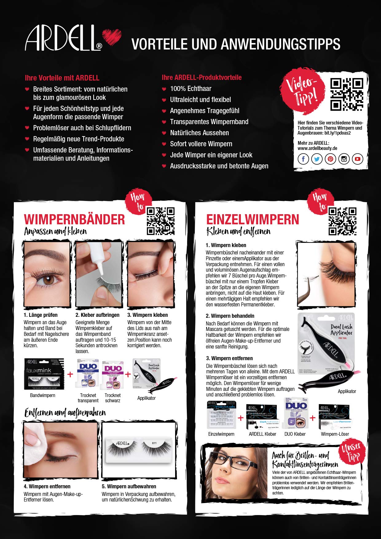 Ardell A-Remy Lash 776, black (AR67431)