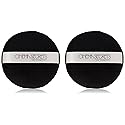 Cinema Secrets Deluxe Powder Puff With Strap, Black, 2 Count