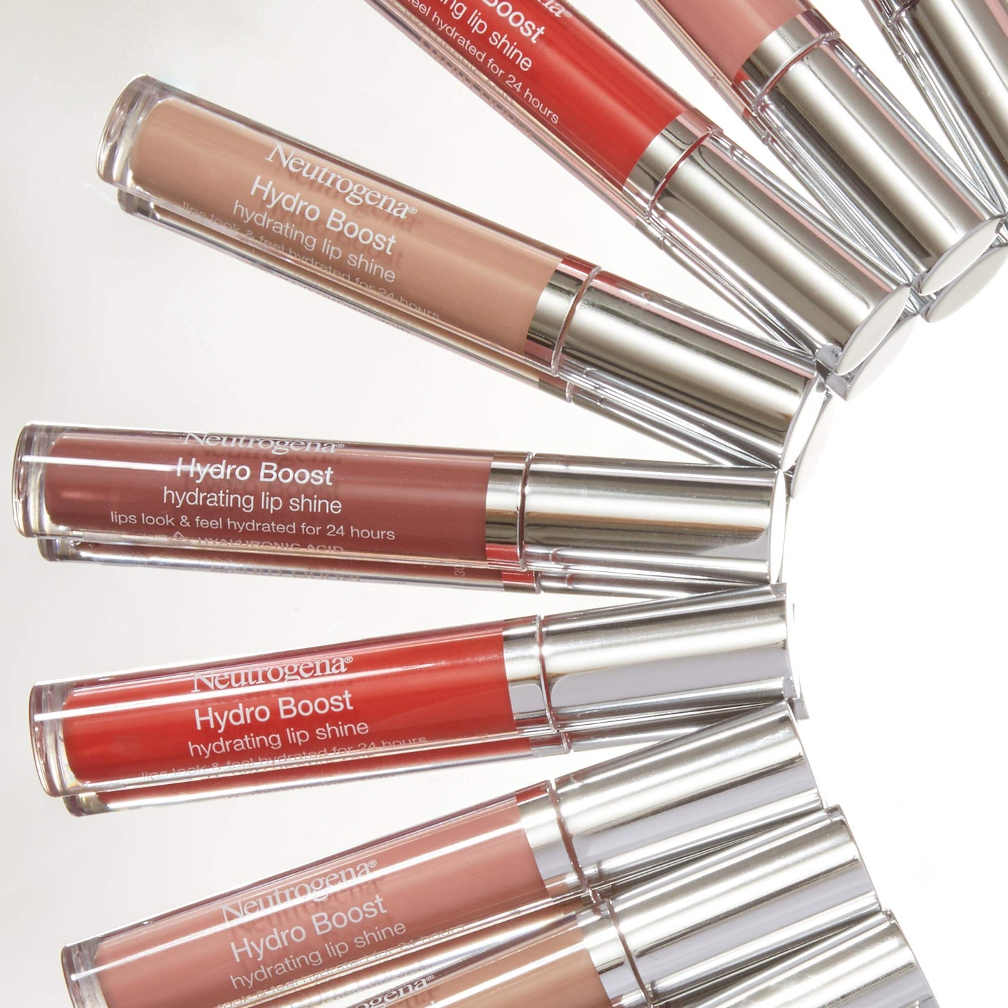 Neutrogena Hydro Boost Moisturizing Lip Gloss, Hydrating Non-Stick and Non-Drying Luminous Tinted Lip Shine with Hyaluronic Acid to Soften and