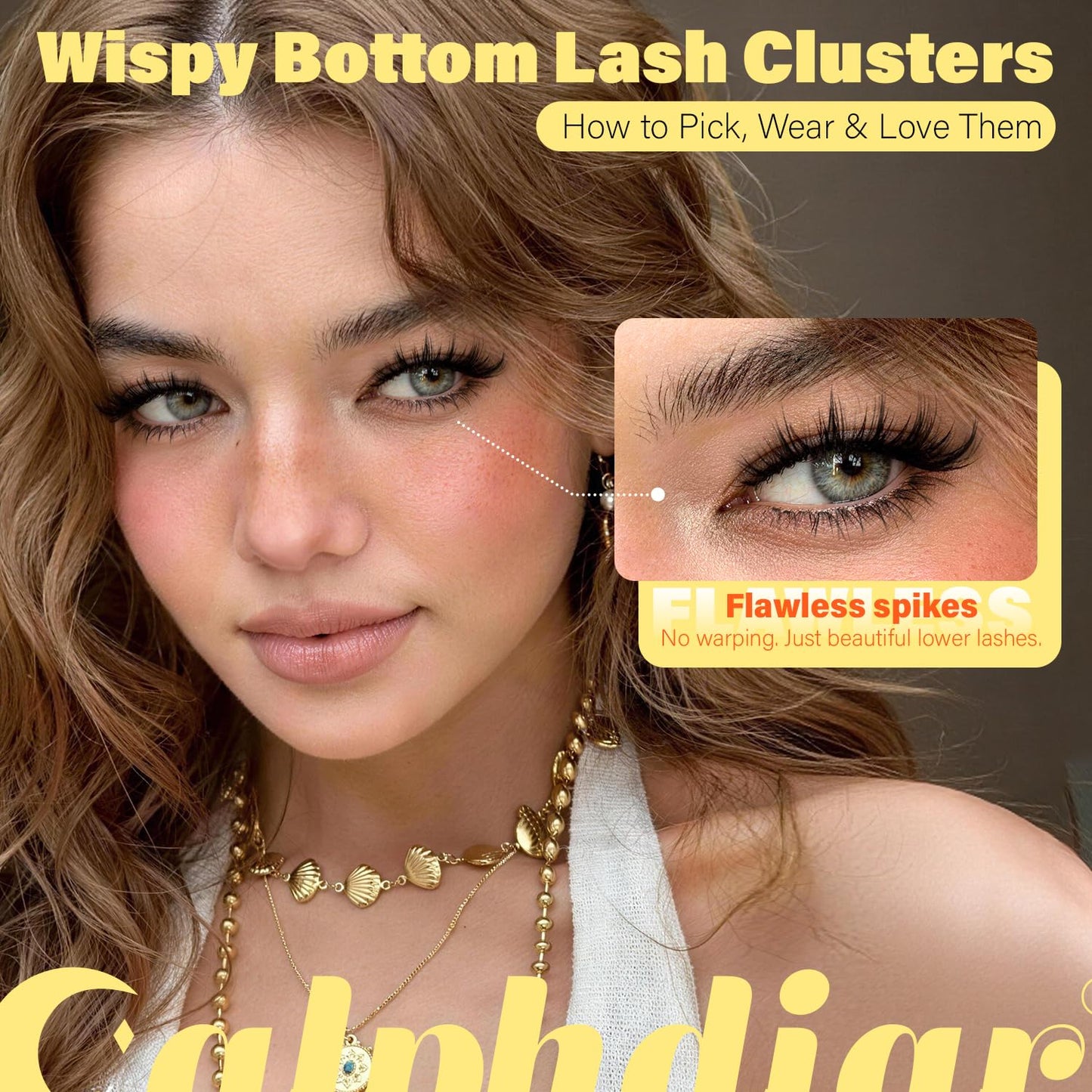Bottom Lashes Natural Bottom Lash Clusters 4 Styles Lower Eyelash Extension Individual Lashes 216pcs Clear Thin Band Bottom Eyelashes Clusters DIY Beauty and Personal Care calphdiar