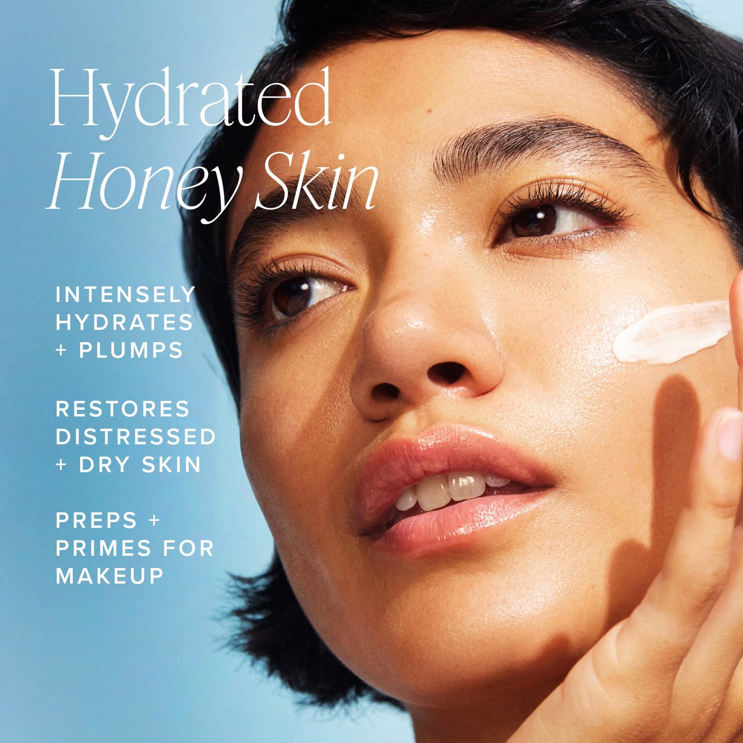 Farmacy Ceramide Face Moisturizer - Honey Halo Hydrating Facial Moisturizer for Dry Skin - Plumps, Soothes + Restores Skin with Potent Ceramides +